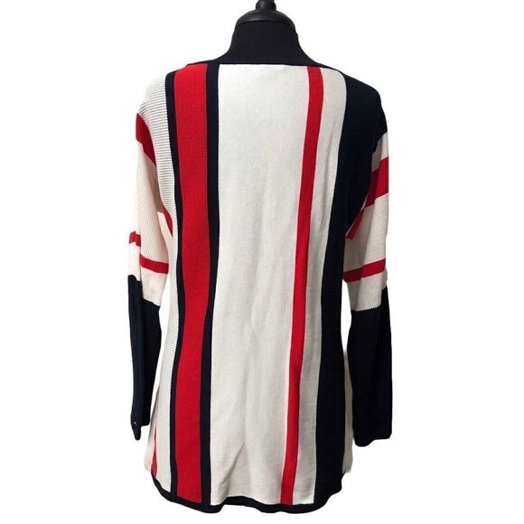 TOMMY Hilfiger Striped Sweater Tunic Size S - Picture 8 of 11